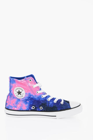 ALL STAR Tie Dye Effect High-Top Sneakers