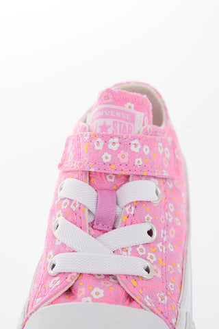 ALL STAR Floral-Print Sneakers with Touch Strap Closure