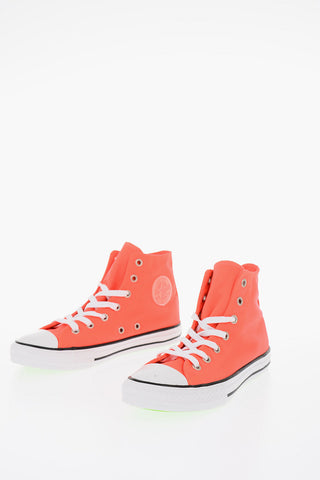 ALL STAR Fabric High-Top Sneakers with Logo