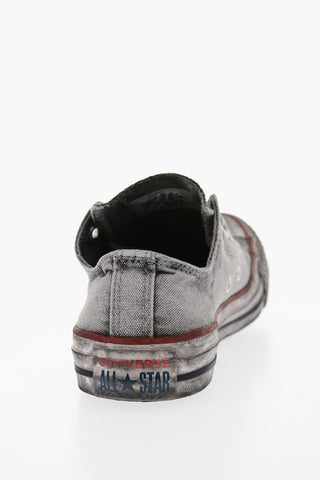 ALL STAR Vintage Effect  Fabric Sneakers
