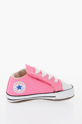 ALL STAR Fabric Sneakers with Touch Strap Closure