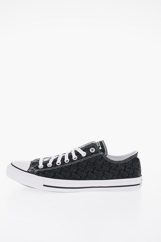 ALL STAR All Over Logo Fabric Sneakers 