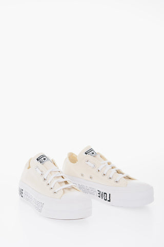 ALL STAR 5cm Fabric Platform sneakers