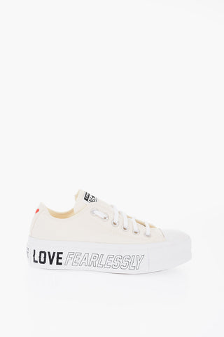 ALL STAR 5cm Fabric Platform sneakers