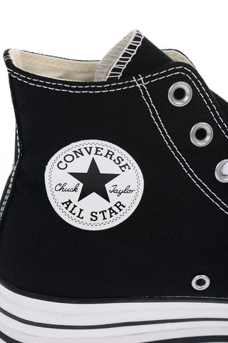 ALL STAR Platform Sneakers Alte con Borchie 5cm