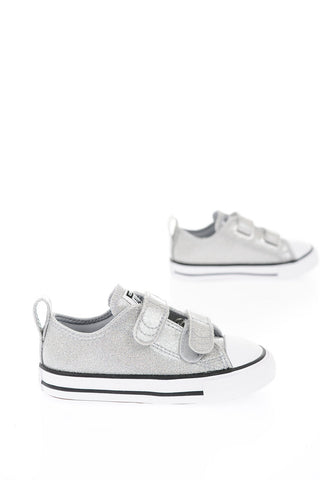 ALL STAR Glitter Sneakers with Touch Strap Closure