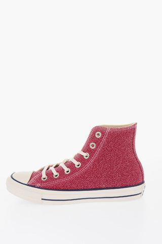 ALL STAR High-Top Glitter Sneakers