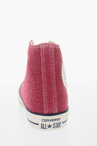 ALL STAR High-Top Glitter Sneakers