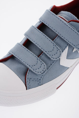 ALL STAR Fabric Sneakers with Touch Strap Closure