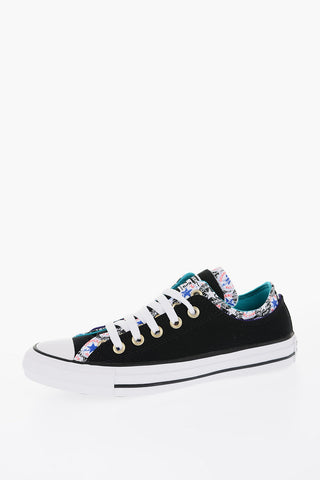 ALL STAR All Over Logo Fabric Sneakers 
