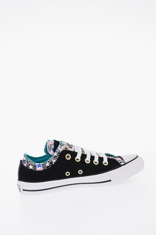 ALL STAR All Over Logo Fabric Sneakers 