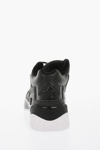 VLTG MISSION-V Leather High-Top Sneakers