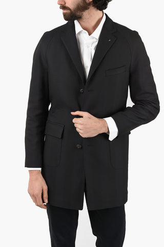 CC COLLECTION 3-button chesterfield coat