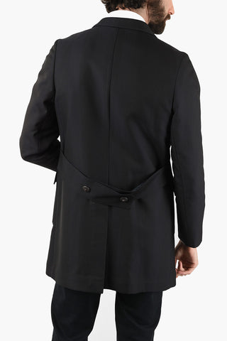 CC COLLECTION 3-button chesterfield coat