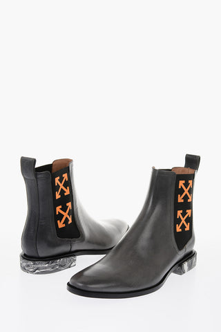 Leather ARROW CROSS Chelsea Boots