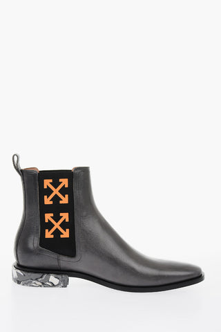 Leather ARROW CROSS Chelsea Boots