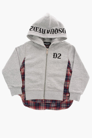 Tartan Details Sweatshirt
