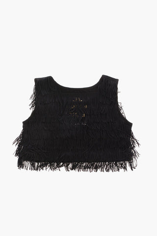 Fringed Crop Top
