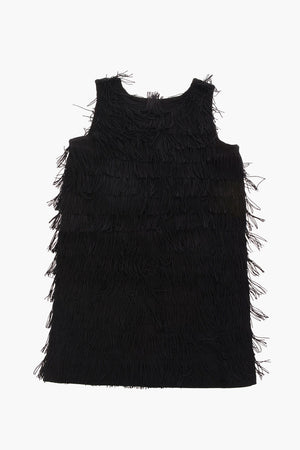 Fringed Sleeveless Dress