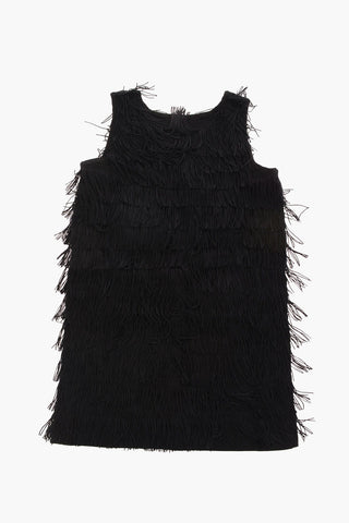 Fringed Sleeveless Dress