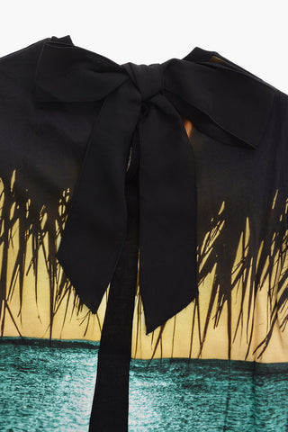 Bow Back Shirt Dress