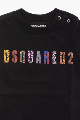 T-shirt in Jersey con Stampa Logo