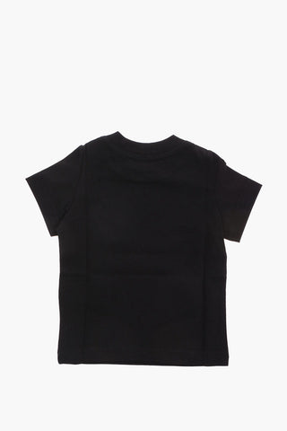 T-shirt in Jersey con Stampa Logo