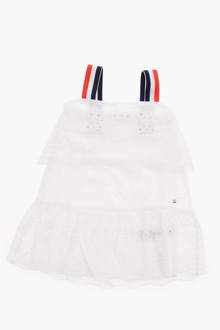 Sangallo Dress With Shoulder Stretch