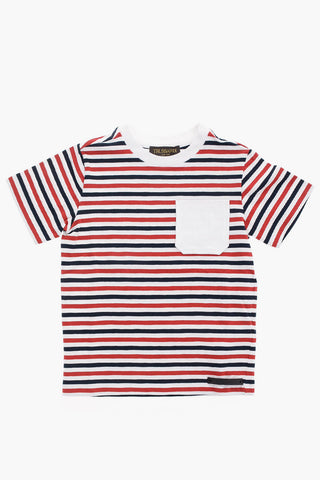 Striped Crew-Neck T-shirt
