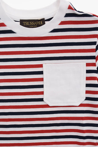 Striped Crew-Neck T-shirt