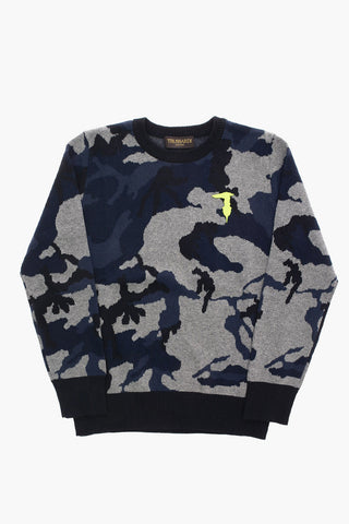 Camoyflage Crew-Neck Sweater