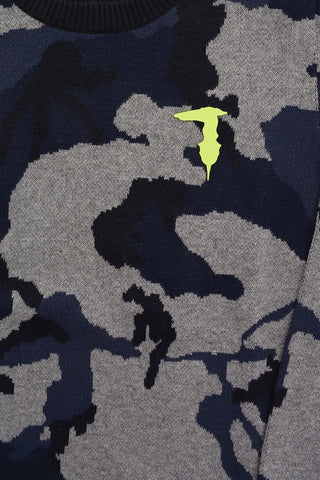 Camoyflage Crew-Neck Sweater