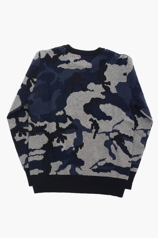 Camoyflage Crew-Neck Sweater