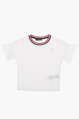 T-shirt con Manica Sangallo