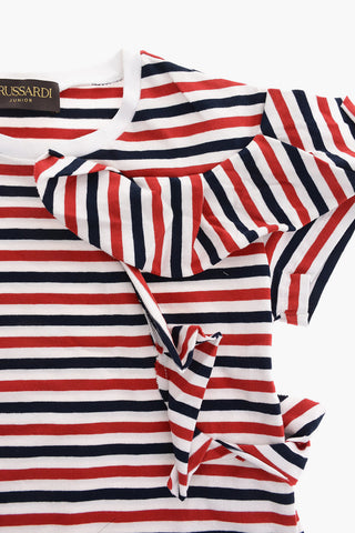 Striped Crew-Neck T-shirt