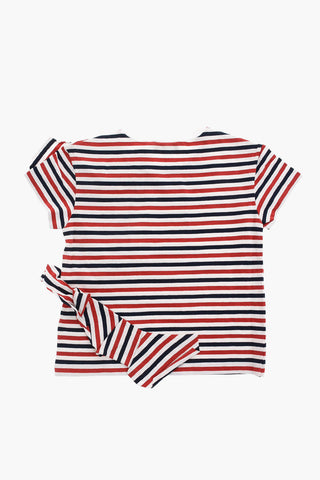 Striped Crew-Neck T-shirt