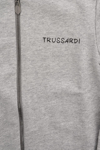 Felpa con Cappuccio e Chiusura Zip