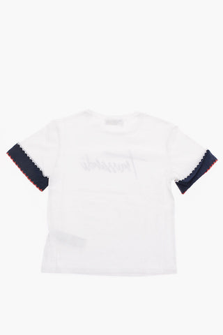 Jersey T-shirt With Logo-Print