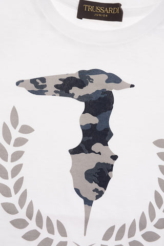 Jersey T-shirt With Logo-Print
