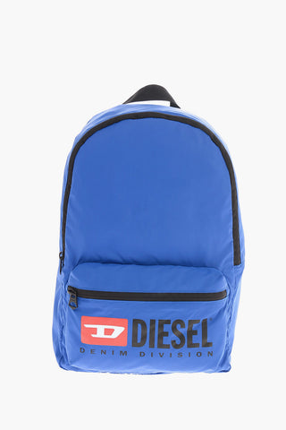 Logo-Print Fabric Backpack