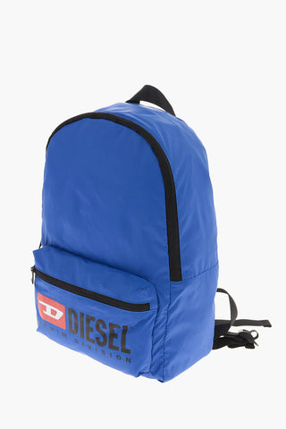 Logo-Print Fabric Backpack