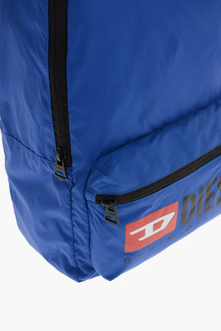 Logo-Print Fabric Backpack