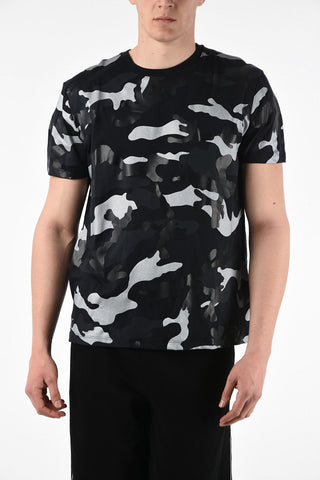 Camouflage Crew-Neck T-shirt