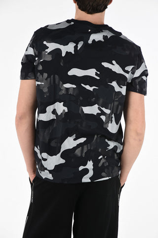 Camouflage Crew-Neck T-shirt