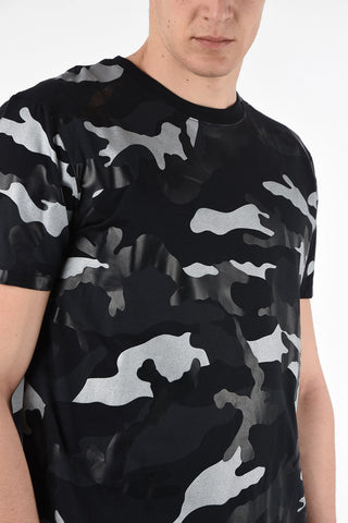 Camouflage Crew-Neck T-shirt