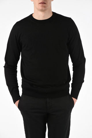 maglia girocollo in lana