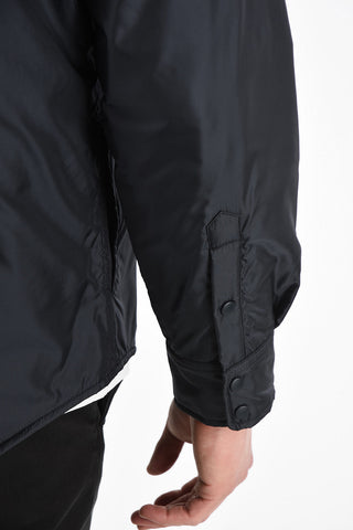 snap button outerwear jacket