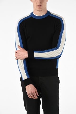SPORT virgin wool crew-neck sweater