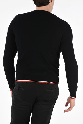 maglia girocollo in lana