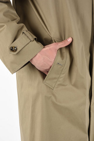 hidden closure coat with Hood